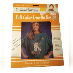 🤩 Vintage South Western Iron on‎ NIP 🤩 2 for $20